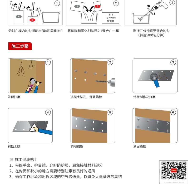 包钢息烽粘钢加固施工过程